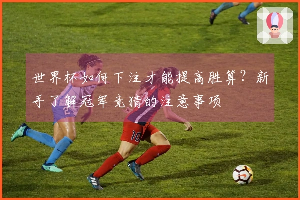 世界杯如何下注才能提高胜算？新手了解冠军竞猜的注意事项